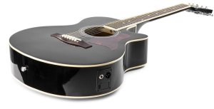 Zestaw: Gitara elektroakustyczna ShowKit Max czarna+ wzmacniacz+ akcesoria one size 5