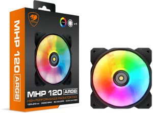 COUGAR Gehäuse Lüfter MHP 120 ARGB, Schwarz 8