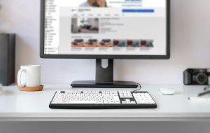 Klawiatura Geemarc Klawiatura z dużymi przyciskami (w) + duża czcionka (sw) 7