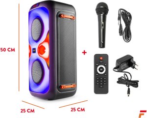 Głośnik Fenton Głośnik imprezowy BoomBox440 z diodą LED one size 9