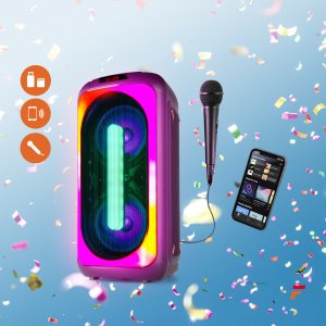 Głośnik Fenton Głośnik imprezowy BoomBox400 z diodą LED one size 12