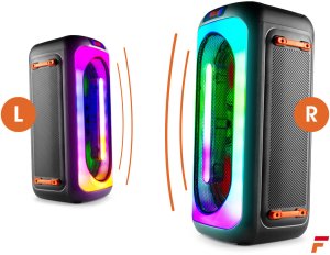 Głośnik Fenton Głośnik imprezowy BoomBox400 z diodą LED one size 13