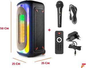 Głośnik Fenton Głośnik imprezowy BoomBox400 z diodą LED one size 10