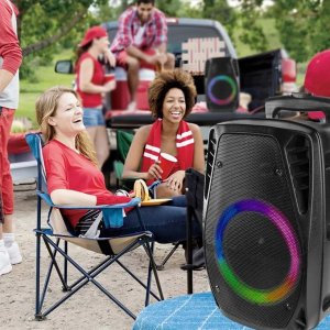 Głośnik bluetooth Fenton 300W FT8LED-MK2 mikrofon akumulator one size 13