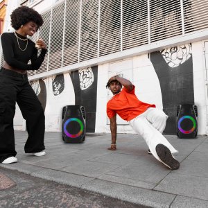 Głośnik bluetooth Fenton 300W FT8LED-MK2 mikrofon akumulator one size 14