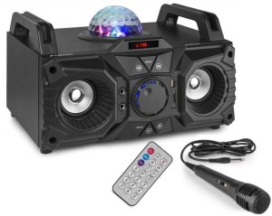 Boombox z efektem świetlnym BT Fenton KAR100 one size 12