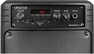 Głośnik Fenton Boombox głośnik mobilny BT BoomBox340 LED mic one size 11