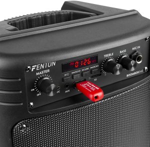 Głośnik Fenton Boombox głośnik mobilny BT BoomBox340 LED mic one size 10