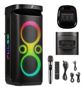 Głośnik imprezowy boombox LED Pulse130 Fenton one size 1