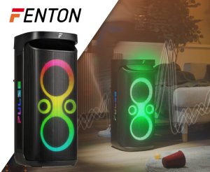 Głośnik Fenton Głośnik imprezowy boombox LED Pulse130 one size 2