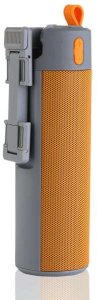 Przenośny głośnik wielofunkcyjny BT z selfie stick Orange one size 3