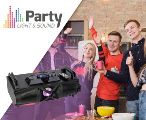 Boombox PARTY-FALCON USB, SD, FM one size 2