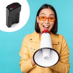 Akumulator litowo-jonowy 12V z ładowarką Vonyx MRB12/ dodatkowy akumulator do megafonów one size 6