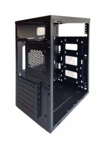 EUROCASE skříň ML N6-550B, Midi Tower, 2x USB 3.0, 2x audio, bez zdroje 5
