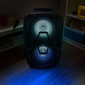 Głośnik Fenton Głośnik mobilny 2x 10" FT210LED, zestaw karaoke z Bluetooth - 700W one size 12