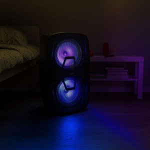 Głośnik Fenton Głośnik mobilny 2x 10" FT210LED, zestaw karaoke z Bluetooth - 700W one size 13