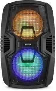 Głośnik Fenton Głośnik mobilny 2x 10" FT210LED, zestaw karaoke z Bluetooth - 700W one size 8