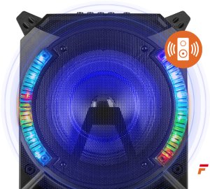 Głośnik Fenton Kolumna mobilna karaoke LIVE280 BT 900W one size 23