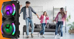 Głośnik Fenton Kolumna mobilna karaoke LIVE280 BT 900W one size 28