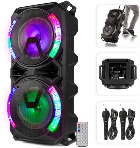 Głośnik Fenton Kolumna mobilna karaoke LIVE280 BT 900W one size 3