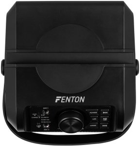 Głośnik Karaoke LED 2x mikrofon KAR50B Fenton Czarny one size 12