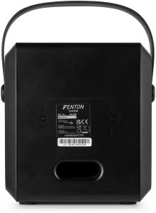 Głośnik Karaoke LED 2x mikrofon KAR50B Fenton Czarny one size 10