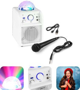 Głośnik Vonyx Głośnik karaoke Bluetooth efekt LED SBS50W one size 2