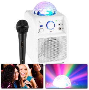Głośnik Vonyx Głośnik karaoke Bluetooth efekt LED SBS50W one size 3