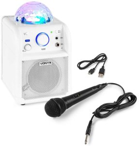 Głośnik Vonyx Głośnik karaoke Bluetooth efekt LED SBS50W one size 4