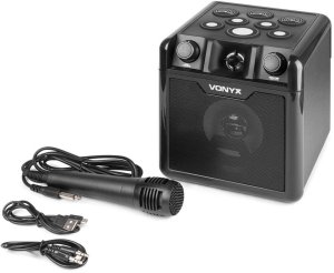 Głośnik Vonyx Głośnik bluetooth z perkusją karaoke SBS50B-DRUM 50W BT czarny one size 3