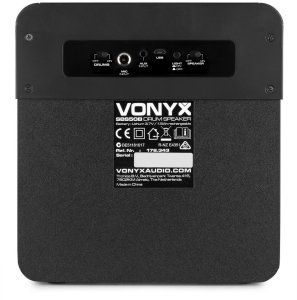 Głośnik Vonyx Głośnik bluetooth z perkusją karaoke SBS50B-DRUM 50W BT czarny one size 6