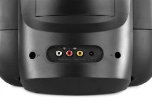 Karaoke system z CD i 2 mikrofonami SBS30W one size 12