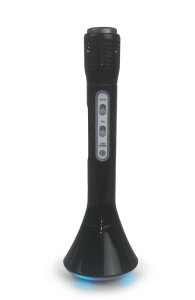 Mikrofon z głośnikiem do karaoke Party KAMIC kolor czarny one size 3