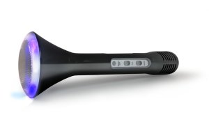 Mikrofon z głośnikiem do karaoke Party KAMIC kolor czarny one size 5