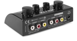 Zestaw do Karaoke z mikrofonami w kolorze czarnym one size 12