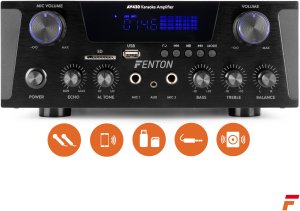 Fenton Wzmacniacz karaoke 2x 300W AV430B one size 12