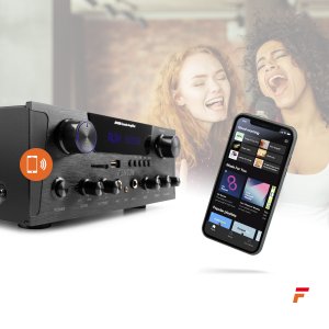 Fenton Wzmacniacz karaoke 2x 300W AV430B one size 6