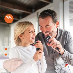 Fenton Wzmacniacz karaoke 2x 250W BT pilot AV460 one size 13