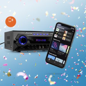 Fenton Wzmacniacz karaoke 2x 250W BT pilot AV460 one size 8