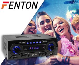 Fenton Wzmacniacz karaoke 2x 250W BT pilot AV460 one size 9