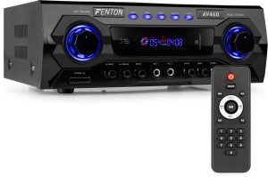Fenton Wzmacniacz karaoke 2x 250W BT pilot AV460 one size 10
