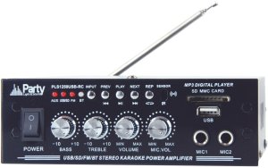 Party Light&Sound Wzmacniacz karaoke 2x 25W PLS1250USB-RC one size 20