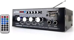 Party Light&Sound Wzmacniacz karaoke 2x 25W PLS1250USB-RC one size 4