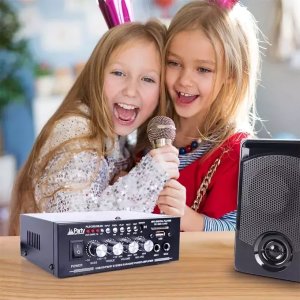 Party Light&Sound Wzmacniacz karaoke 2x 25W PLS1250USB-RC one size 6