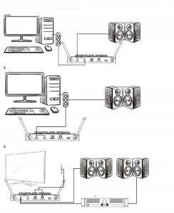 Zestaw do karaoke AV510 Vonyx one size 12