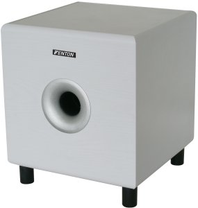 Kolumna Fenton Subwoofer aktywny 8" 200W biały SHFS08W one size 3