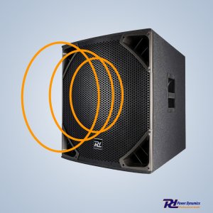 Subwoofer aktywny 18'' 700W PD618SA Power Dynamics one size 12