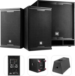 Zestaw nagłośnieniowy ComboSet 1800W subwoofer 18''18'' 2x kolumna 10" Power Dynamics one size 2