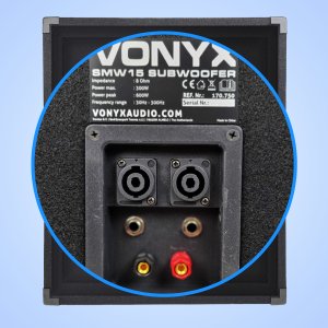 Kolumna Vonyx Subwoofer pasywny 15'' 600W SMW15 one size 9