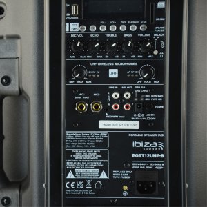 Kolumna mobilna Ibiza PORT12UHF-BT-TWS one size 9